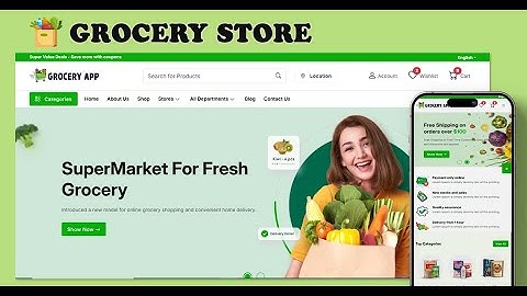 Organic Food eCommerce Website  Reactjs with Bootstrap React