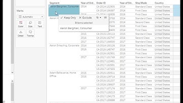 How to prevent Auto-Concatenation of dimension rows or columns in Tableau