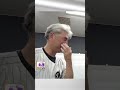 小川龍成の努力を知る吉井監督、涙の抱擁 #chibalotte