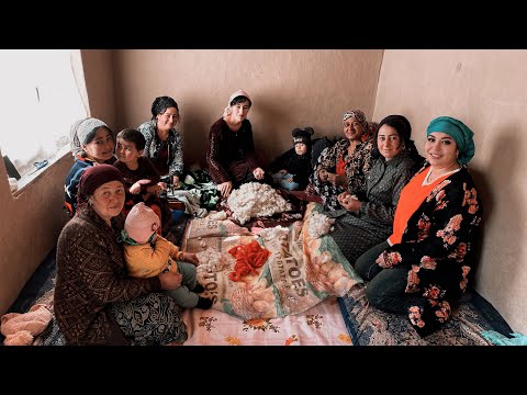 УЗБЕКИСТАН! Один день с жителями КИШЛАКА! Как проходят БУДНИ в ГОРАХ? Ручная работа! ЧУЧВАРА