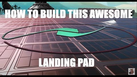 No Man’s Sky How to Build a Awesome Hidden Landing Pad. No Glitching. Post Frontiers.