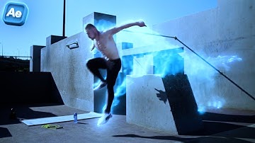 IMPRESSIVE LIGHT TRAIL EFFECT IN AFTER EFFECTS