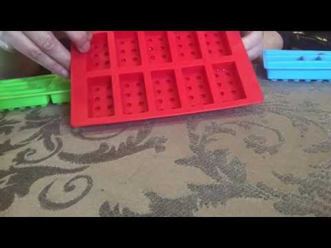 PRODUCT REVIEW: 8 piece silicone lego molds