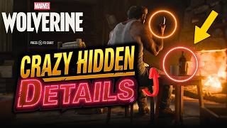 The Main Menu SECRET! (CRAZY HIDDEN DETAILS) Marvel's Wolverine