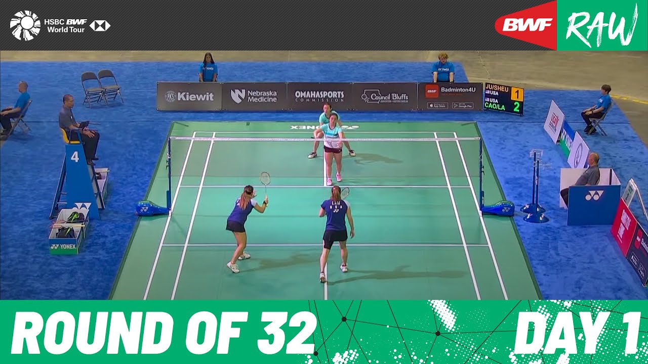 live streaming badminton court 1