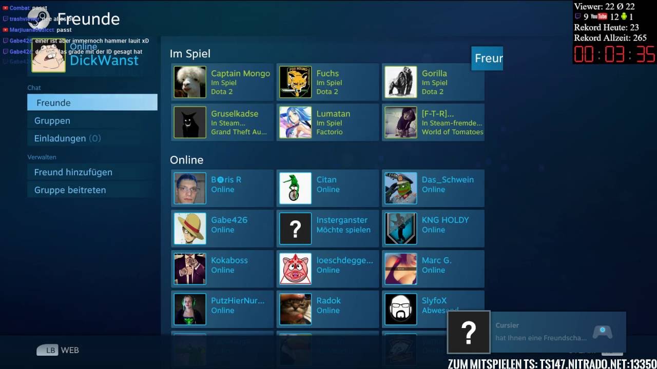 Community Gameplay Stream vom 08.10.2016 - YouTube