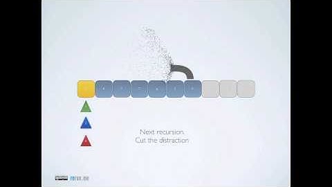 Quicksort - simplified video