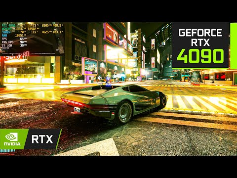 Cyberpunk 2077 - RTX 4090 Overdrive Settings (4K + Raytracing + DLSS 3)