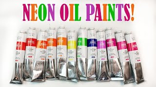 Opera Oil Paints from Paul Rubens - Neon Colors that Glow in the Dark? Let's Get Painting! screenshot 1