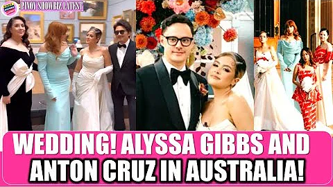 WEDDING! ALYSSA GIBBS AND ANTON CRUZ! KASAL NG ANA...