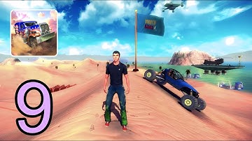 Collecting all flags in Shore Map | OTR - Offroad Car Driving Gameplay part 9 (Android, iOS)