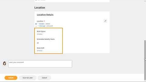 Initiate a Job Change Video