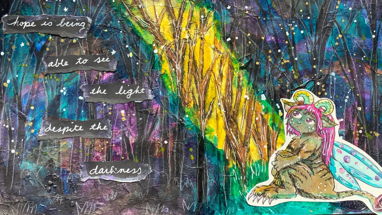 a creation of hope, inspired by a quote from 