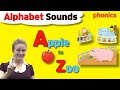 Sons des lettres  alphabet de a  z  prononciation  phonique pour les enfants phonics