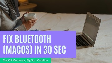 Bluetooth not working simple fix MacOS [Catalina, Big Sur, Monterey]