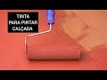 Tinta Caseira para Pintar Calçada