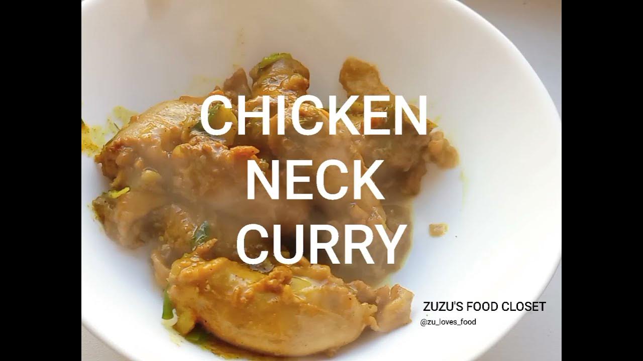 Chicken Neck Curry Chicken neck Recipe How to cook chicken necks in
