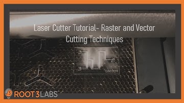 Laser Cutter Tutorial - Raster and Vector Techniques
