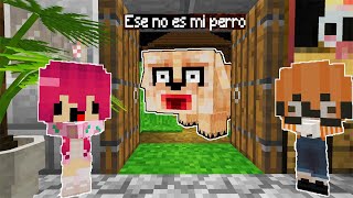 ¡NUNCA DEJES ENTRAR A ESE NO ES MI PERRO A LAS 3AM! 😱🐕 EN MINECRAFT