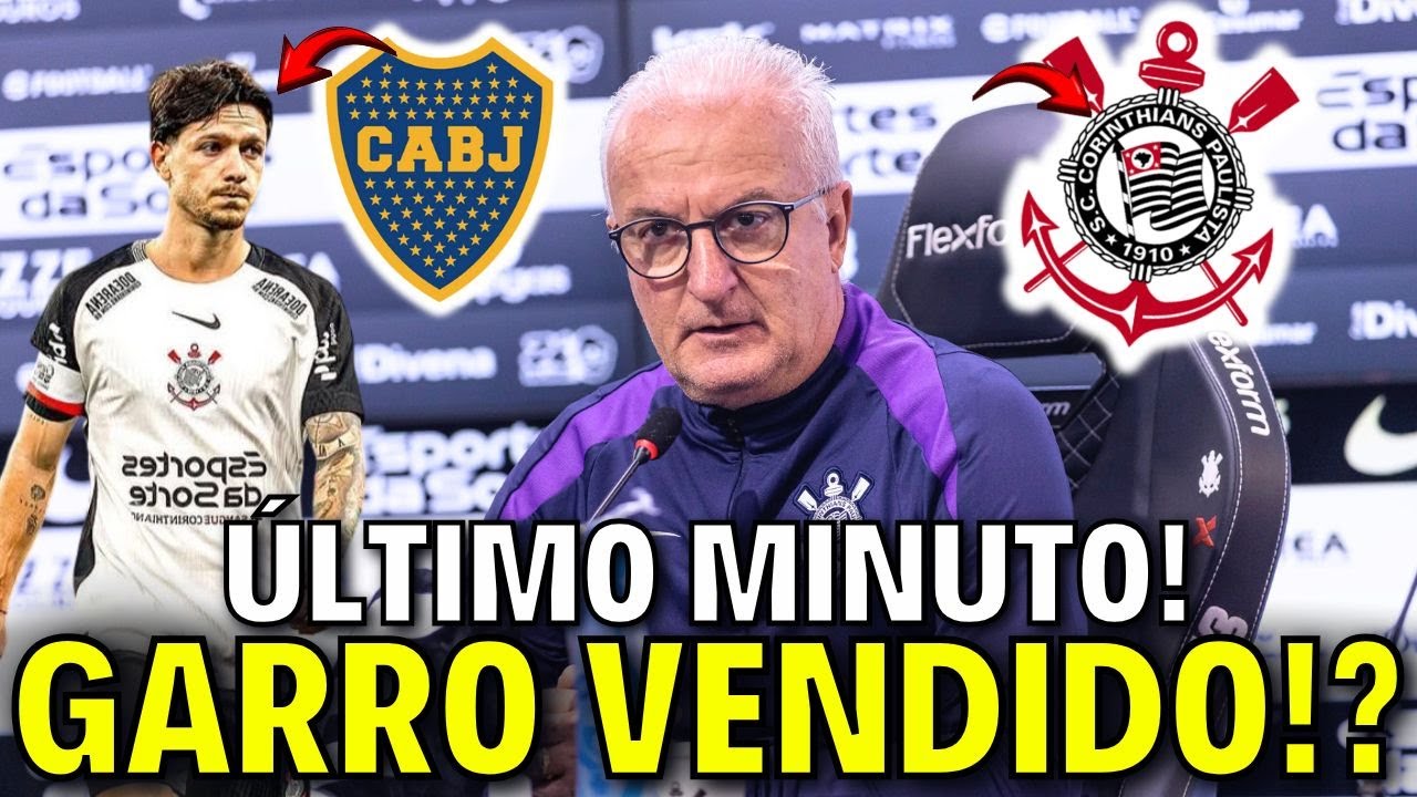 ATENÇÃO FIEL! TIMÃO VENDEU RODRIGO GARRO AO BOCA JUNIORS!? ÚLTIMAS NOTÍCIAS DO CORINTHIANS HOJE