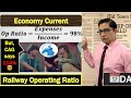 Economy Current- Railway Operating Ratio, &amp; Misc REPEAT NEWS from Polity on 22nd DEC for UPSC