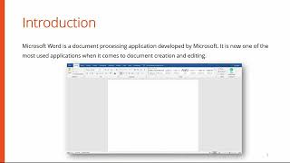 Microsoft Word Introduction | Complete Beginner Tutorial (2025) | Learn MS Word Step by Step