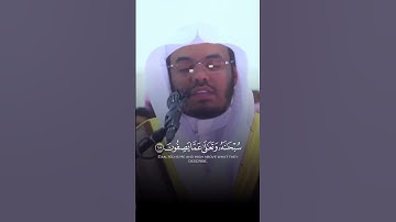 وَجَعَلُوا لِلَّهِ شُرَكَاءَ الْجِنَّ وَخَلَقَهُمْ - القارئ ياسر الدوسري
