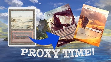 Proxy Time! Start to Finish Making a Full Art Proxy of Badlands x2!