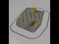 Izador Actuador Conector Simulación Impresión 3D