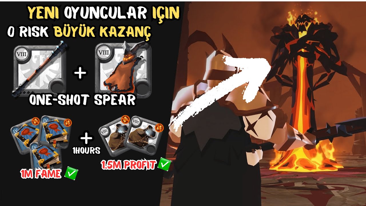 Albion Online - Risksiz PvP Öğren & Silver Kas (Yellow Corrupted Rehberi) #albiononline