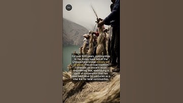 Q’eswachaka: The Last Inca Grass Rope Bridge Rebuilt by 1,000 Hands