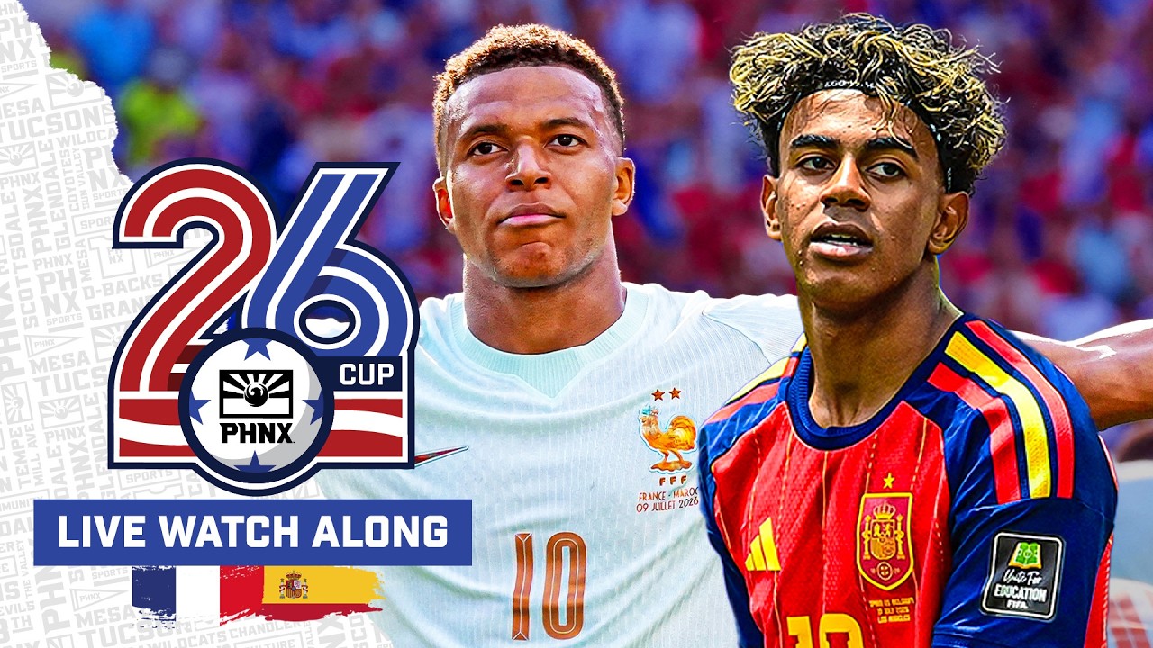 Spain TAKE THE LEAD | France vs Spain LIVE Watchalong | FIFA World Cup 2026