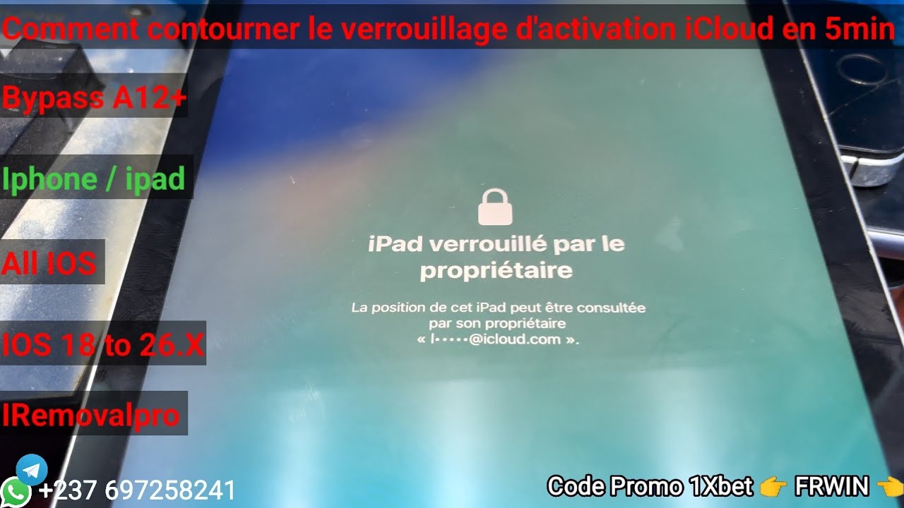  iPad / iPhone Verrouillé par le Propriétaire ? Nouveau Bypass Sans Réseau en 5 Minutes (2025)