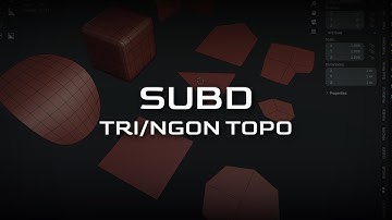 SubD - Tri/Ngon Topo