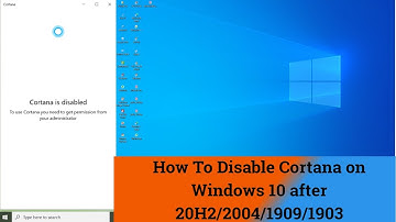 Disable Cortana in Windows 10 Home or Pro Edition - It still Works in 2021