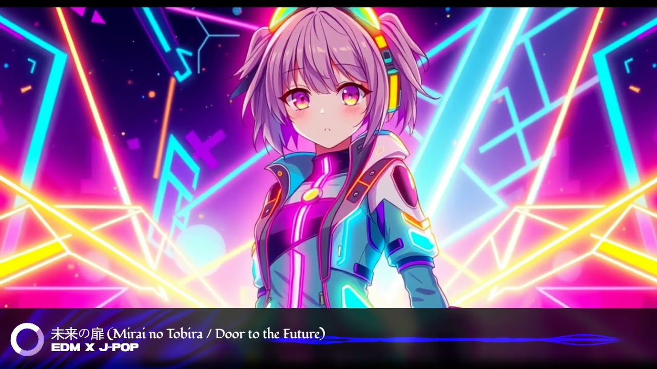 Mirai no Tobira 未来の扉 (Door to the Future) | Futuristic J-Pop x EDM Anthem (Official Music Video)