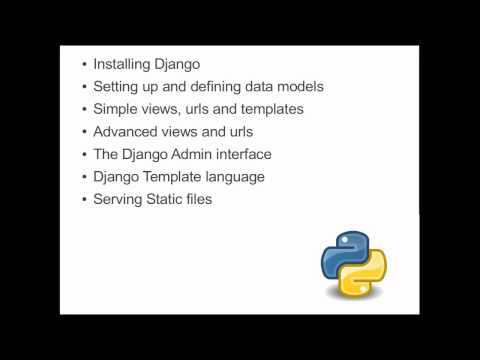 Introduction to Python Django  |  Onlline Course