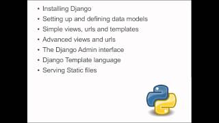 Introduction to Python Django  |  Onlline Course