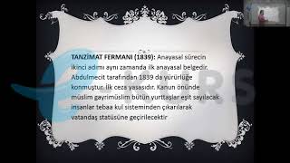 Kpss Vatandaşlık - Senedi İttifak, Islahat Fermanı, Kanuni Esasi Nettekurs