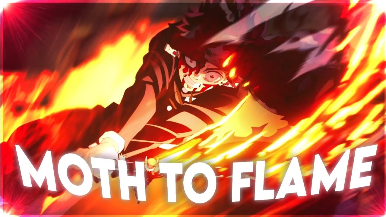 "Tanjiro vs Hantengu" [Edit/Amv] - Moth to flame [Demon Slayer]