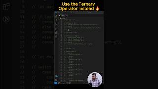 Use of Ternary Operator in JavaScript