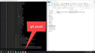 Uploading to Gitbucket