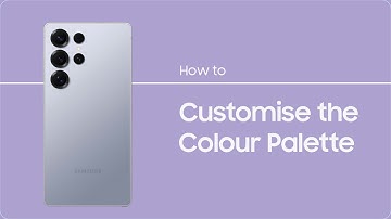 Customising the Colour Palette on the Galaxy S25