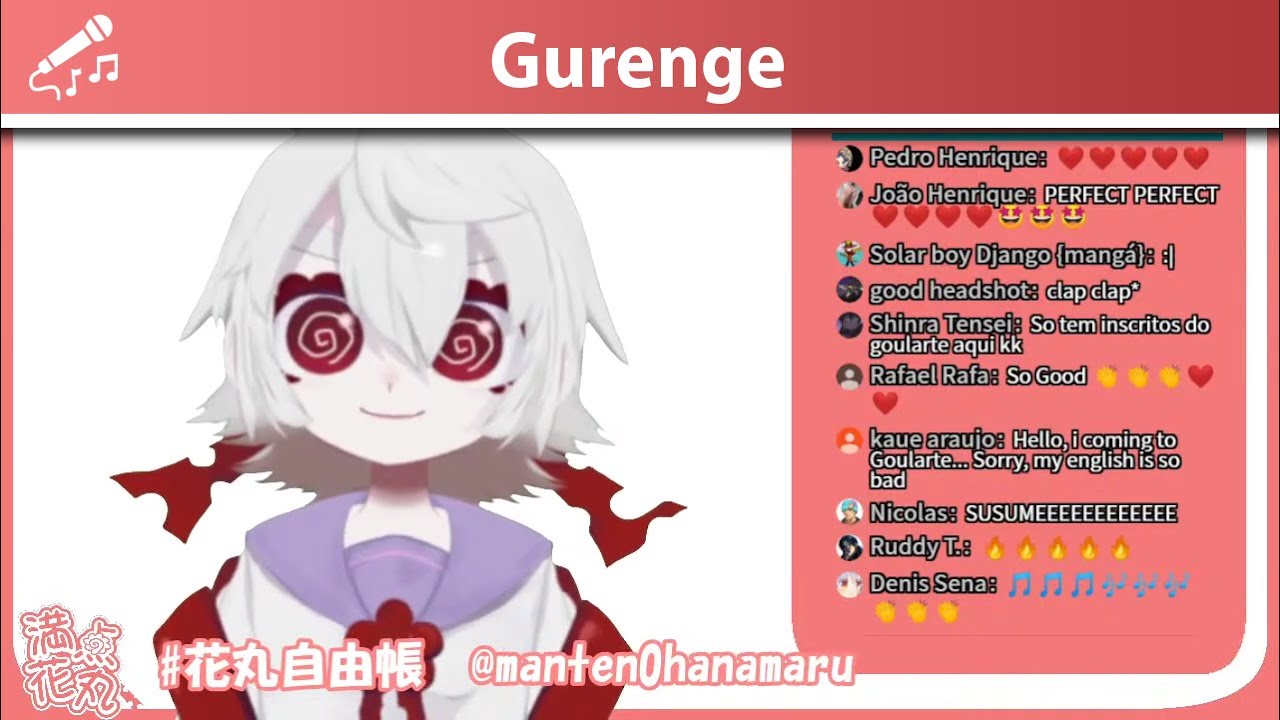 [Manten Hanamaru] Gurenge (Karaoke) | Legendado PT/BR