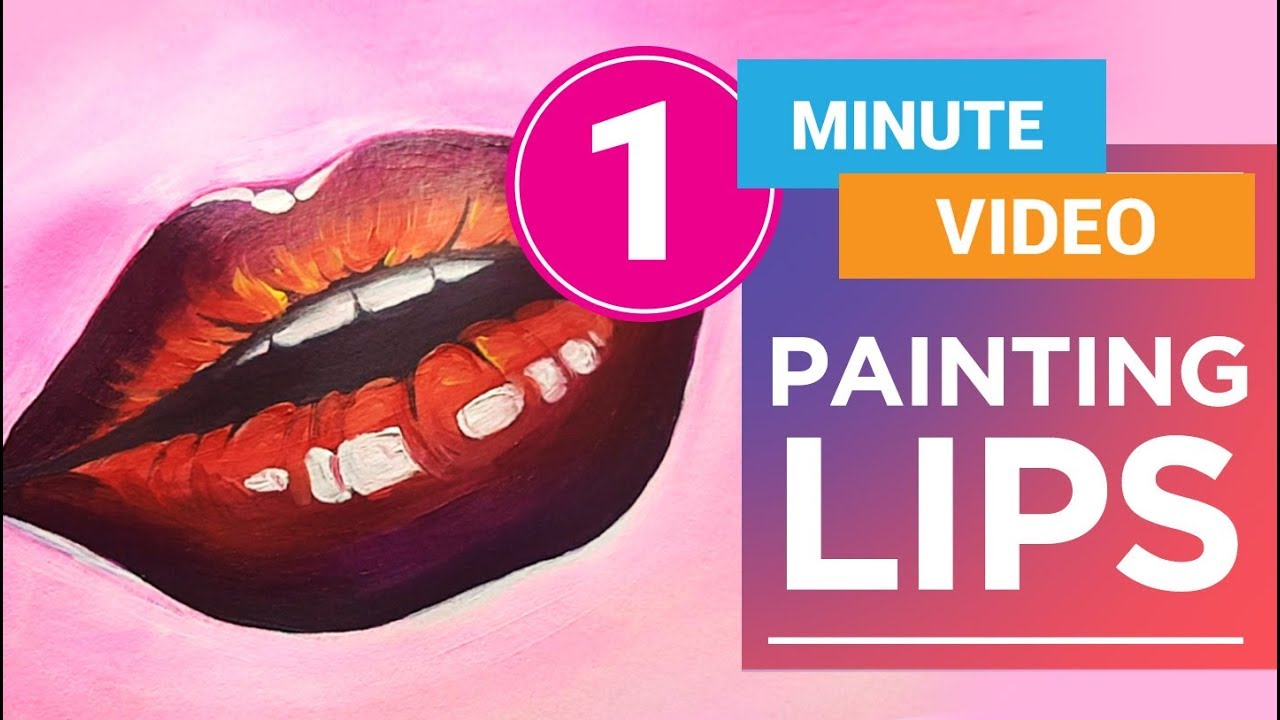 How to Paint Lips! YouTube