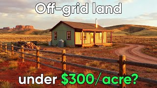 TOP 5 Hidden Counties Where Off Grid Land Is Still Under $300 an Acre!