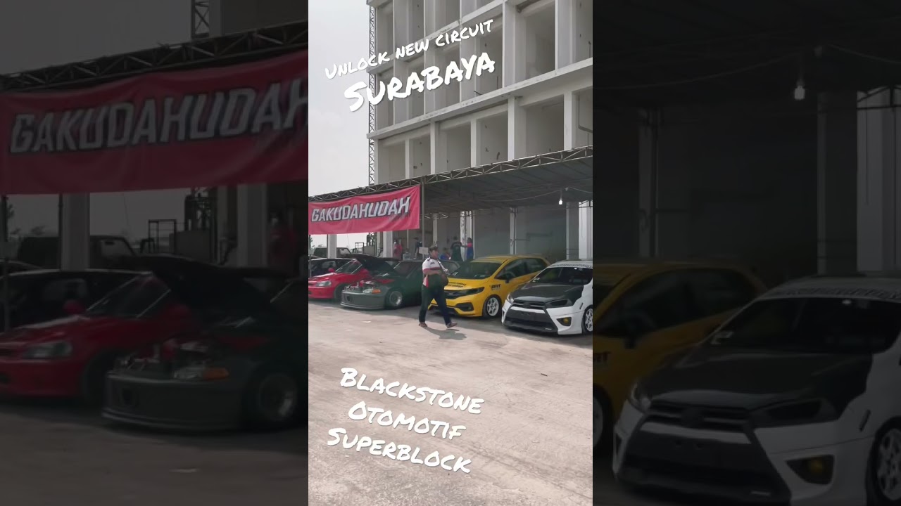 Unlock New Circuit At Otomotif Superblock Surabaya Jawa Timur 