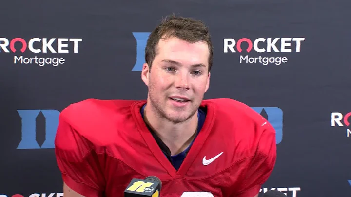 Riley Leonard talks responsibility of leading Blue...