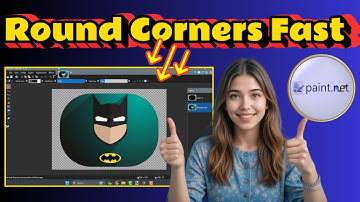 Hoeken afronden in Paint.Net | Tutorial voor vloeiende randen (2025)
