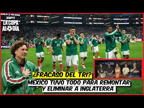 MEXICO ELIMINATED from the WORLD CUP. Lost 3-2 to ENGLAND, fell JUST SHORT of the FEAT | The Cup ...